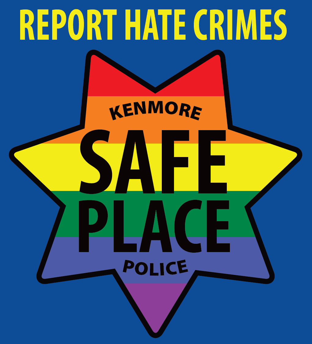 report hate crimes safe place graphic