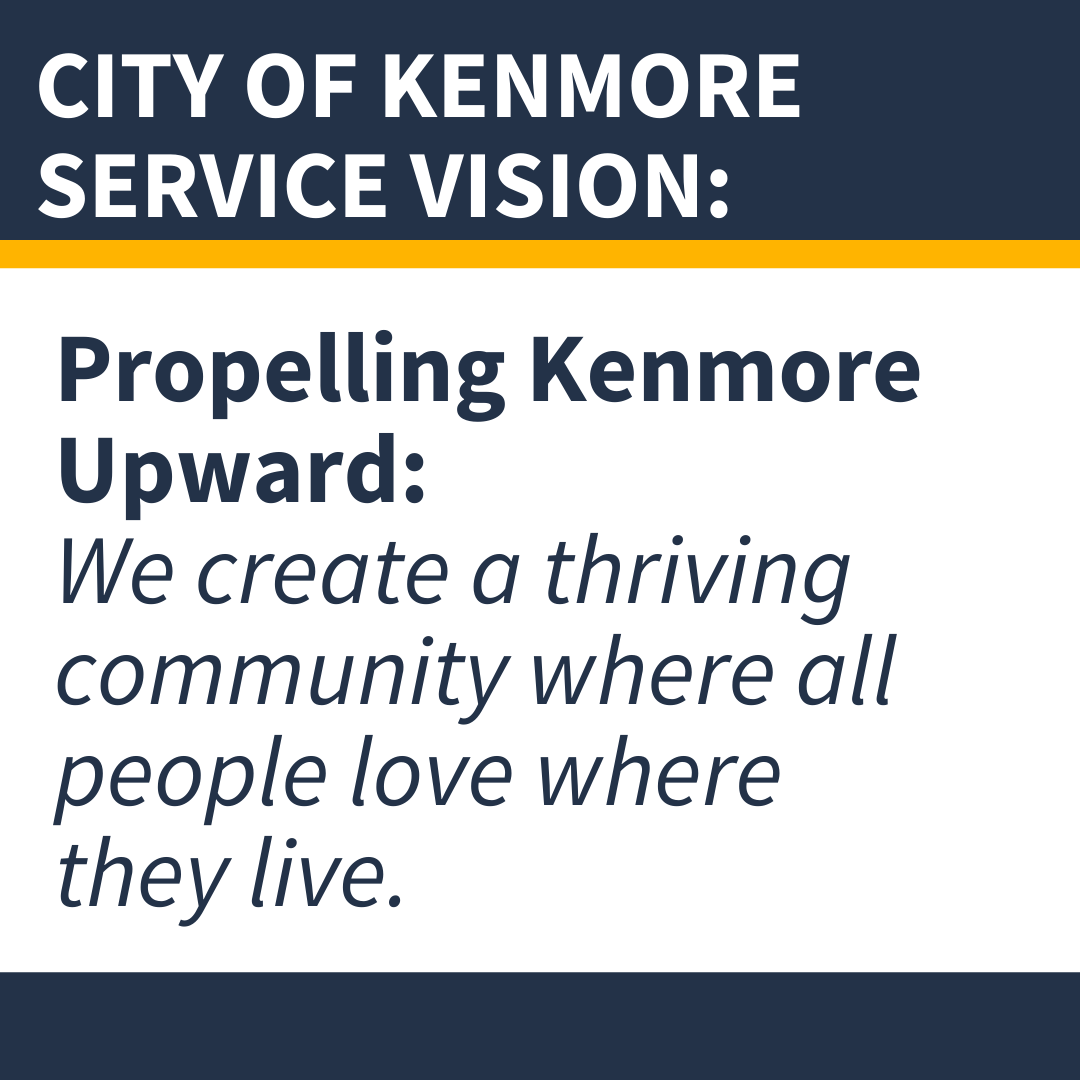 City of Kenmore Service Vision