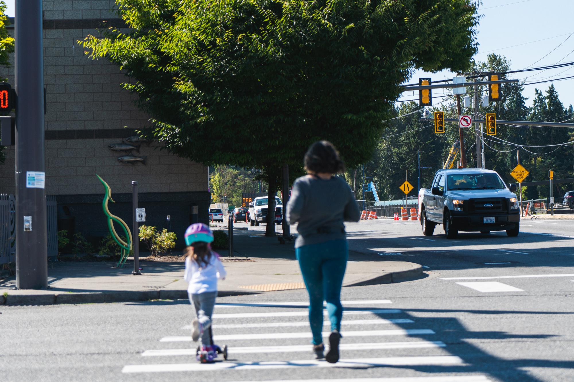 Getting around Kenmore - pedestrians