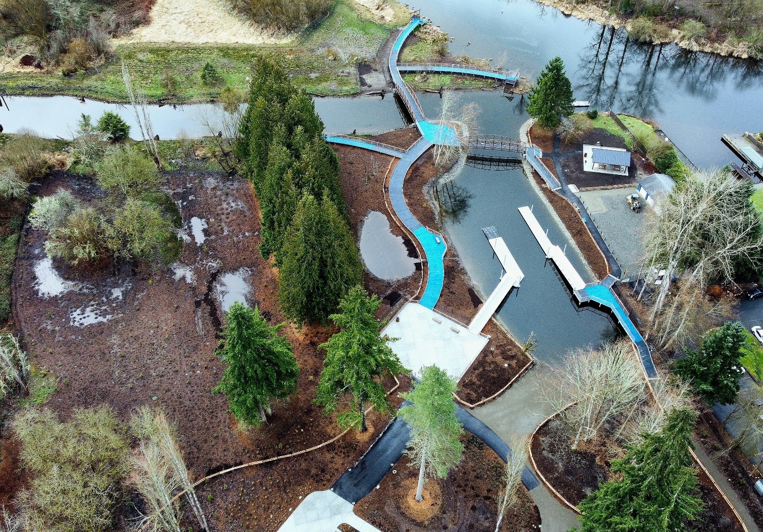 Aerial Photo of Park