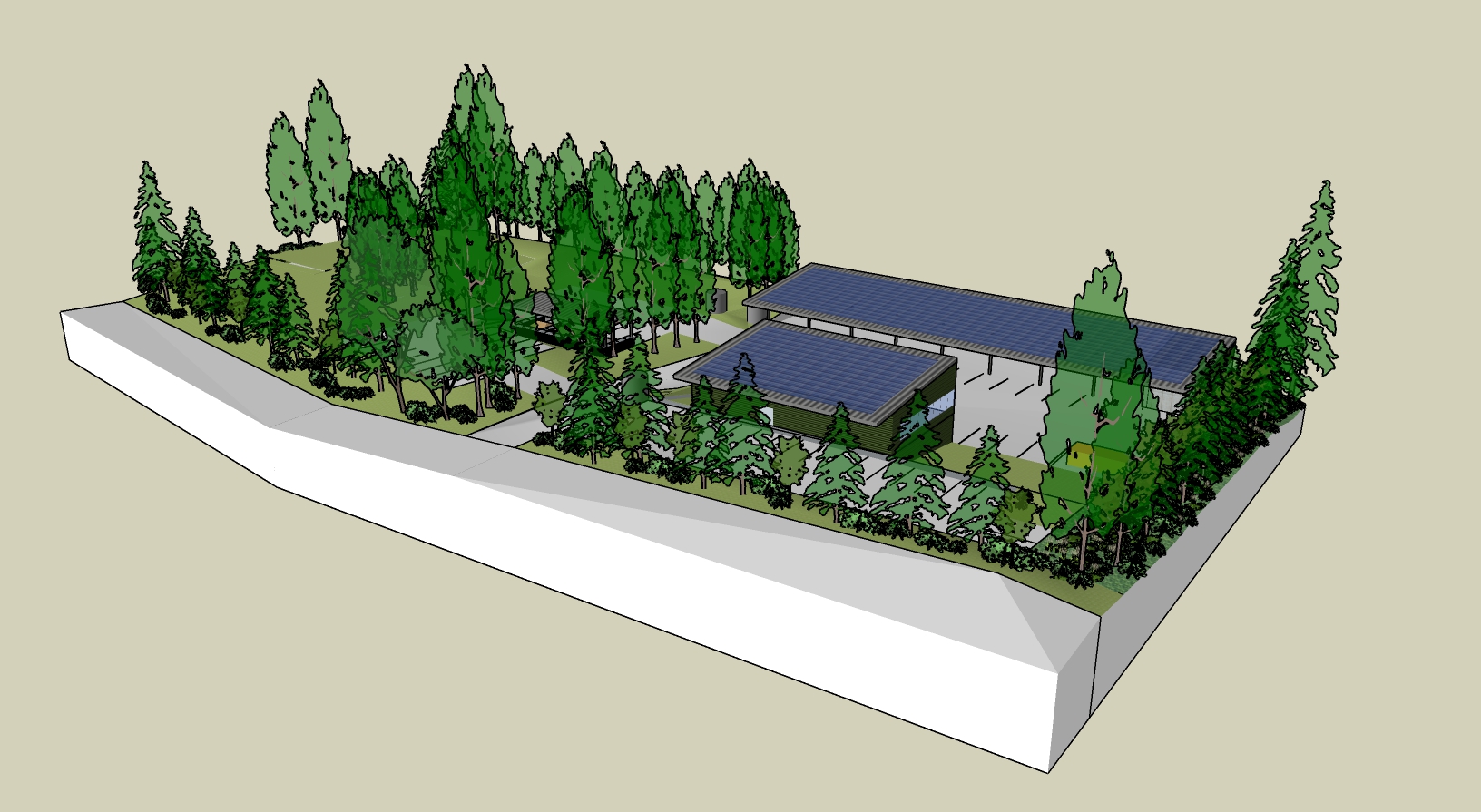 Public Works Operations Center Phase 1 Sketch 6 of 6