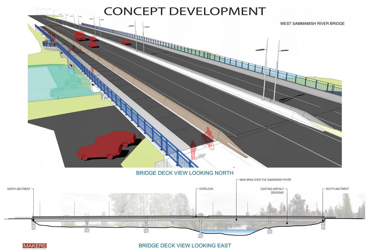 West Sammamish River Bridge Rendering 3-11-19